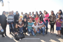  بالصور: عودة الفوج الأول من معتمري مدينة يافا إلى ديارهم بسلام 